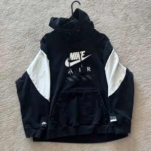 Nike Air Black and White Pullover